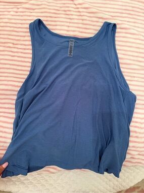 Beyond yoga Women's Blue Tank Top